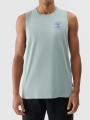 Camisola de Alças para Homem - Turquesa - 4FRSS24TSLEM212                                                        