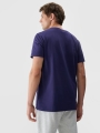 T-shirt com estampado para homem - azul marinho 4FRSS24TTSHM2063 azul marinho