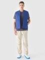 T-shirt regular para homem com estampado - cinzento 4FRSS24TTSHM2077 cinzento