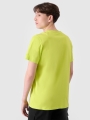 T-shirt regular para homem com estampado - verde 4FRSS24TTSHM2106 Verde