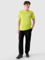 T-shirt regular para homem com estampado - verde 4FRSS24TTSHM2106 Verde