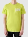 T-shirt regular para homem com estampado - verde 4FRSS24TTSHM2106 Verde
