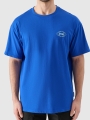 T-shirt oversize para homem com estampado - cobalto 4FRSS24TTSHM2535 azul