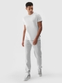 T-shirt regular para homem com estampado - branco 4FRSS24TTSHM2536 Branco