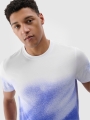 T-shirt regular para homem com estampado - cobalto 4FRSS24TTSHM2537 azul