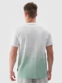 T-shirt regular para homem com estampado - branco 4FRSS24TTSHM2538 Branco