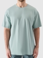 T-shirt oversize para homem com - mint 4FRSS24TTSHM2543 turquesa