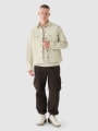 T-shirt oversize para homem com estampado - bege 4FRSS24TTSHM2543 Bege