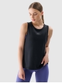 Top de treino Quick Dry para mulher - Preto 4FRSS25TFSLF415 preto