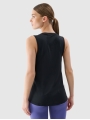 Top de treino Quick Dry para mulher - Preto 4FRSS25TFSLF415 preto