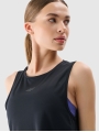 Top de treino Quick Dry para mulher - Preto 4FRSS25TFSLF415 preto