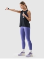 Top de treino Quick Dry para mulher - Preto 4FRSS25TFSLF415 preto