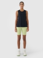 Top de treino Quick Dry para mulher - Preto 4FRSS25TFSLF415 preto