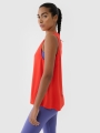 T-Shirt de alças Vermelho 4FRSS25TFSLF415