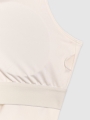Top de treino de secagem rápida para mulher - branco 4FRSS25TFSLF430 Branco