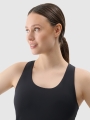 Top de Treino Quick Dry para Mulher - Preto - 4FRSS25TFSLF430                   