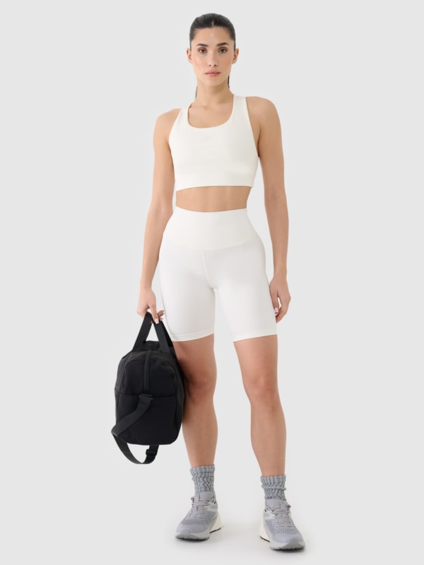 Calções para Mulher - Branco - 4FRSS25TFSTF019