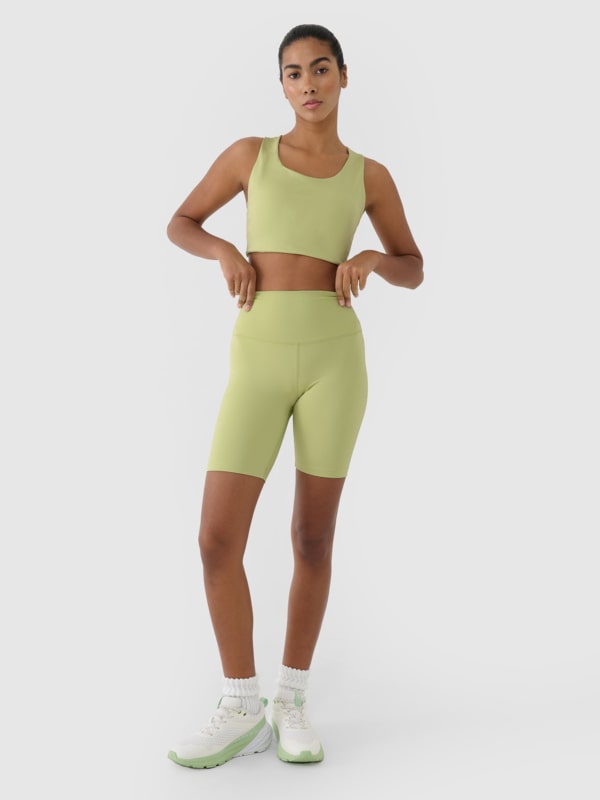 Calções para Mulher - Verde - 4FRSS25TFSTF019