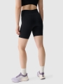 Calções Sem Costuras para Mulher - Preto - 4FRSS25TFSTF022