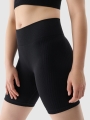 Calções Sem Costuras para Mulher - Preto - 4FRSS25TFSTF022