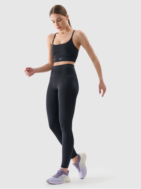 Leggins Cintura Alta para Mulher - Preto - 4FRSS25TFTIF306