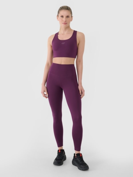 Leggins Cintura Alta para Mulher - Roxo/Violeta - 4FRSS25TFTIF306