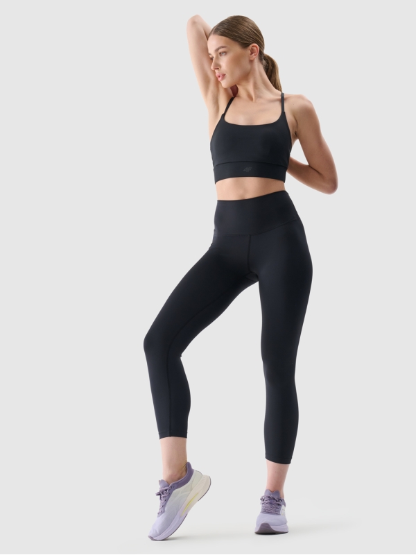 Leggins Cintura Alta para Mulher - Preto - 4FRSS25TFTIF308