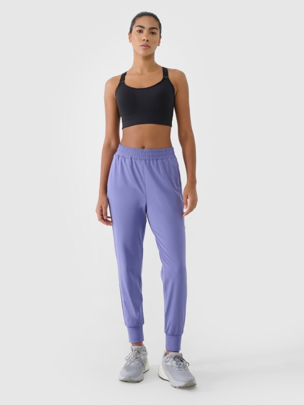 Calças Fato de Treino Quick Dry para Mulher - Azul-Marinho - 4FRSS25TFTRF0789