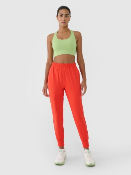Calças Fato de Treino Quick Dry para Mulher - Vermelho - 4FRSS25TFTRF0789 