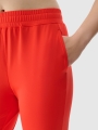 Calças Fato de Treino Quick Dry para Mulher - Vermelho - 4FRSS25TFTRF0789