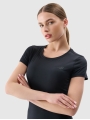 T-shirt Quick Dry para Mulher - Preto - 4FRSS25TFTSF1235