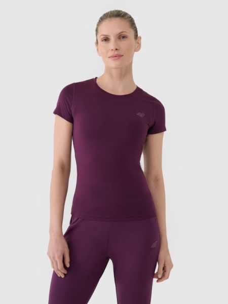 T-shirt Quick Dry para Mulher - Roxo/Violeta - 4FRSS25TFTSF1235                        