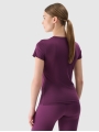 T-shirt Quick Dry para Mulher - Roxo/Violeta - 4FRSS25TFTSF1235