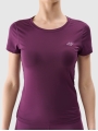 T-shirt Quick Dry para Mulher - Roxo/Violeta - 4FRSS25TFTSF1235