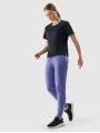 T-shirt de treino Quick-Dry Oversized para mulher - Preto 4FRSS25TFTSF1236 preto