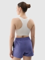 Soutien de treino de baixo suporte para mulher - Branco 4FRSS25USBAF152 Branco