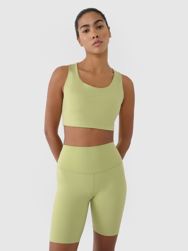 Soutien de treino de baixo apoio para mulher - Verde 4FRSS25USBAF152 Verde