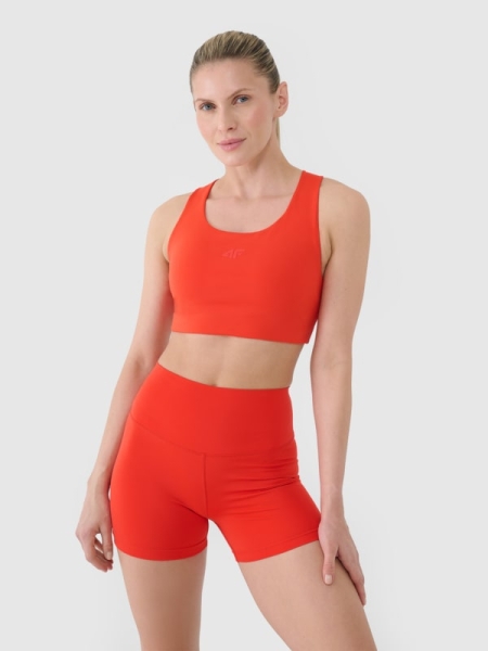 Soutien de treino de baixo suporte para mulher - Vermelho 4FRSS25USBAF152 Vermelho