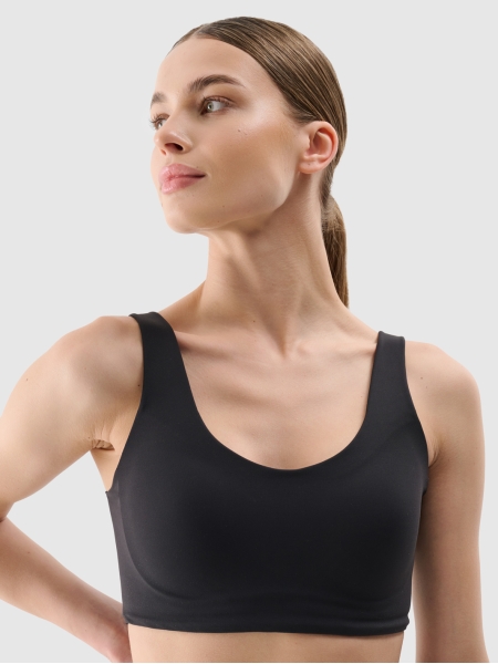 Soutien de treino com suporte médio - preto 4FRSS25USBAF167 preto
