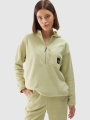 Casaco com capuz regular para mulher - verde 4FWAW24TFLEF248 olive/khaki