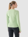Camisola De Treino De Manga Comprida Para Mulher - Verde - 4FWAW24TFLOF249 