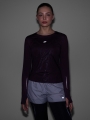 Camisola De Treino De Manga Comprida Para Mulher - Violeta - 4FWAW24TFLOF249   