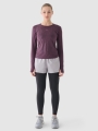 Camisola De Treino De Manga Comprida Para Mulher - Violeta - 4FWAW24TFLOF249   