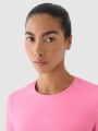 Camisola De Treino De Manga Comprida Para Mulher - Cor-de-Rosa - 4FWAW24TFLOF250    