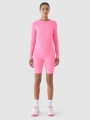 Camisola De Treino De Manga Comprida Para Mulher - Cor-de-Rosa - 4FWAW24TFLOF250    