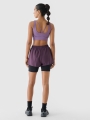 Calções para Mulher - Violeta - 4FWAW24TFSHF632   