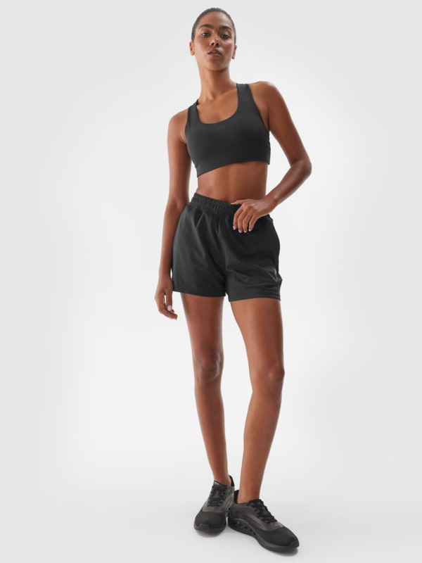 Calções para Mulher - Preto - 4FWAW24TFSHF705             