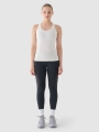 Camisola de Alças para Mulher - Bege - 4FWAW24TFSLF411     