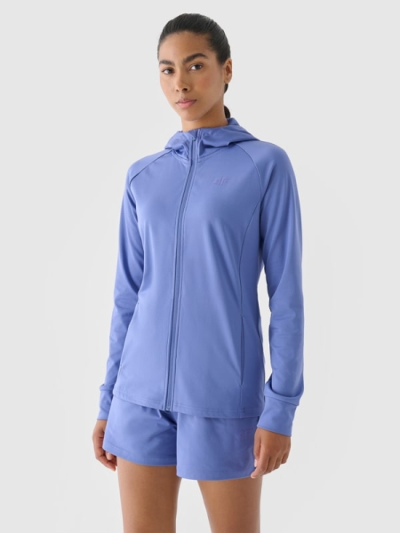 Casaco de Fato de Treino para Mulher - Azul Marinho - 4FWAW24TFSWF406                            