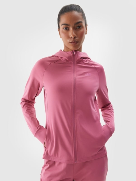 Casaco de Fato de Treino para Mulher - Cor-de-Rosa - 4FWAW24TFSWF406                            
